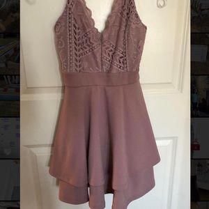 Mauve Windsor Dress